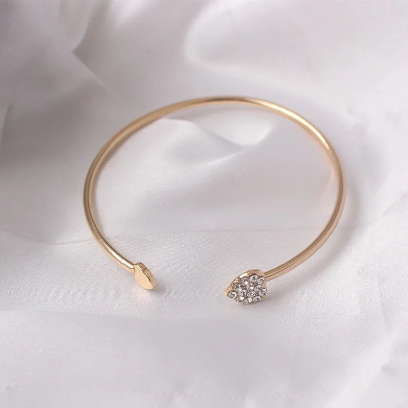 Crystal Heart Bracelet