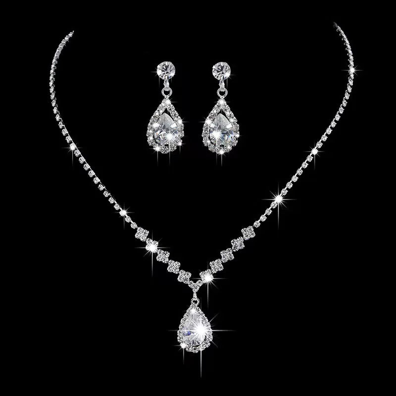 Dan Crystal Jewelry Set