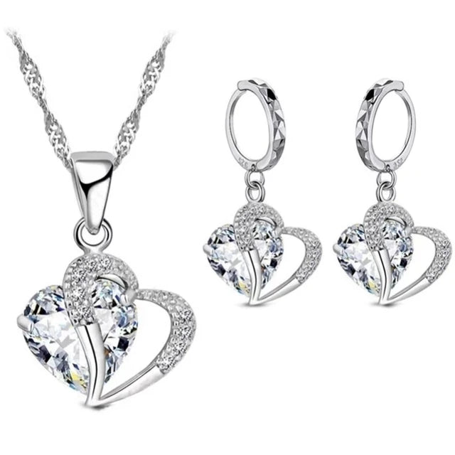 Enchanted Heart jewelry set