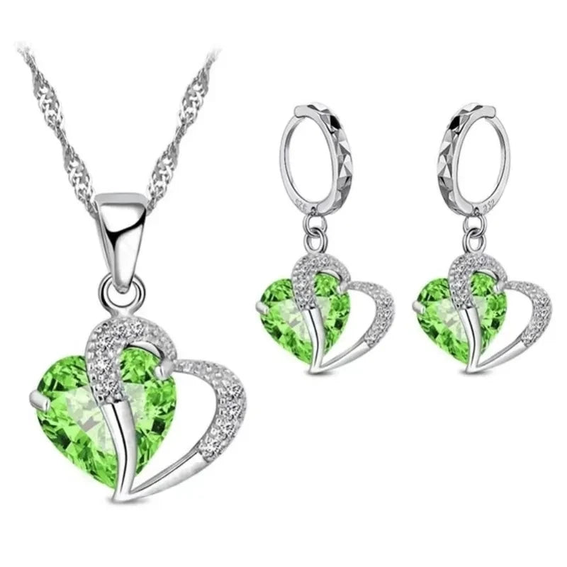 Enchanted Heart jewelry set