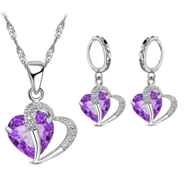 Enchanted Heart jewelry set