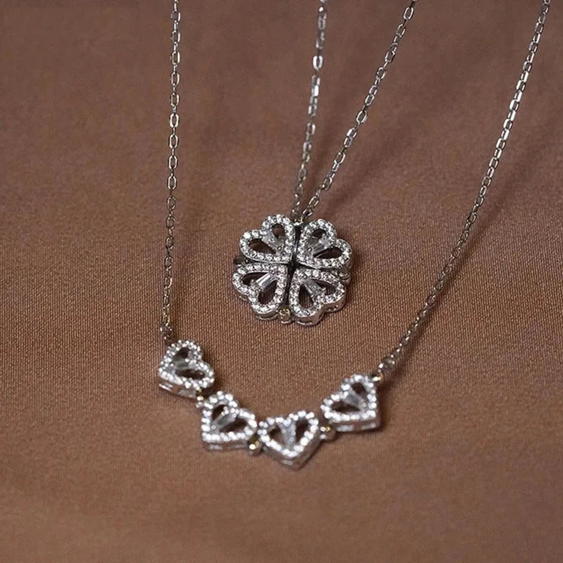 Four Hearts Necklace